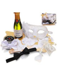 INDEDIT - KIT ER TICO WHITE VENETIAN MASK