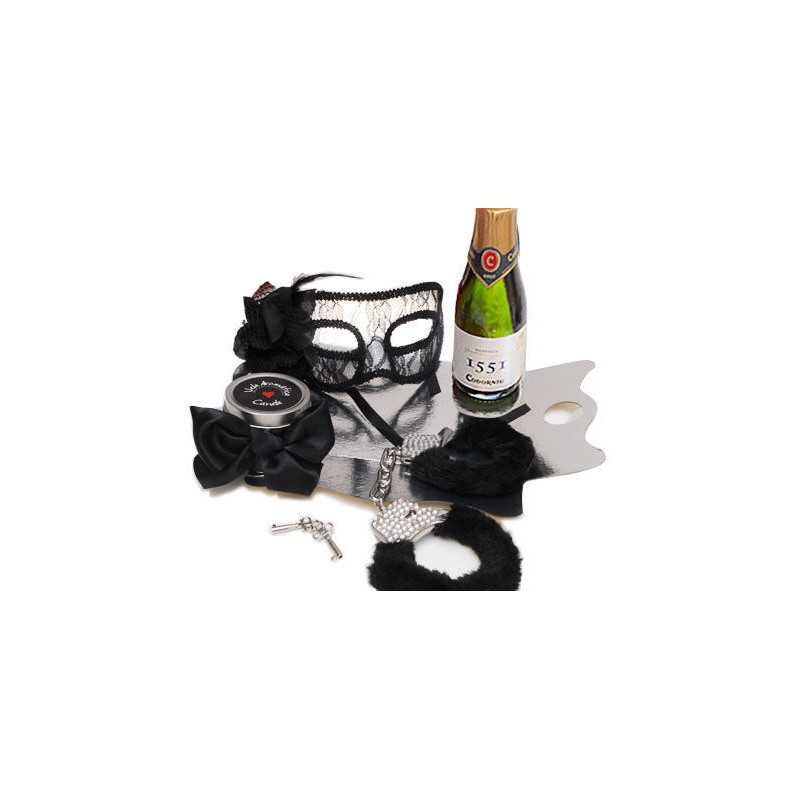 INDEDIT - KIT ER TICO BLACK VENETIAN MASK