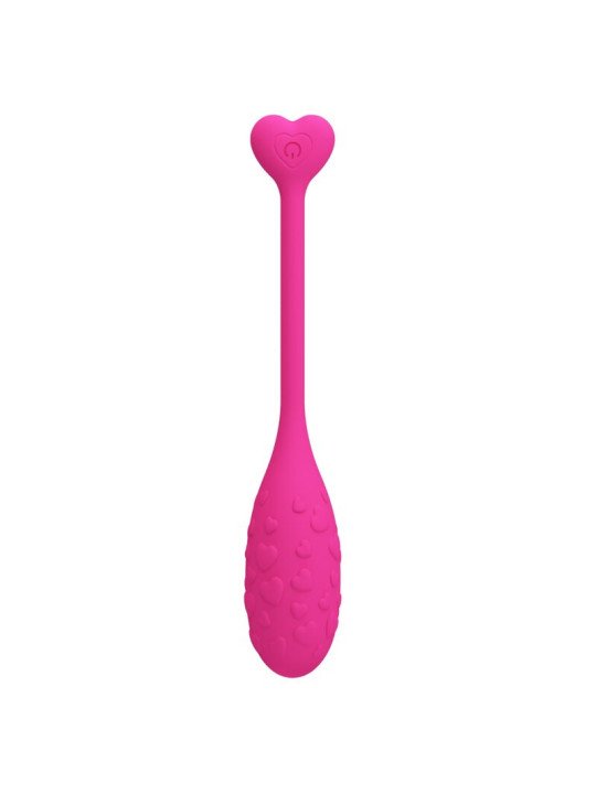 PRETTY LOVE - APP CONTROLLED PINK FISHER VIBRATING EGG