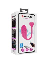 PRETTY LOVE - APP CONTROLLED PINK FISHER VIBRATING EGG