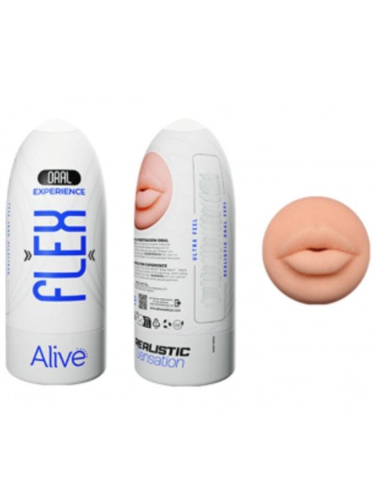 ALIVE - FLEX MALE MASTURBADOR ORAL SIZE M