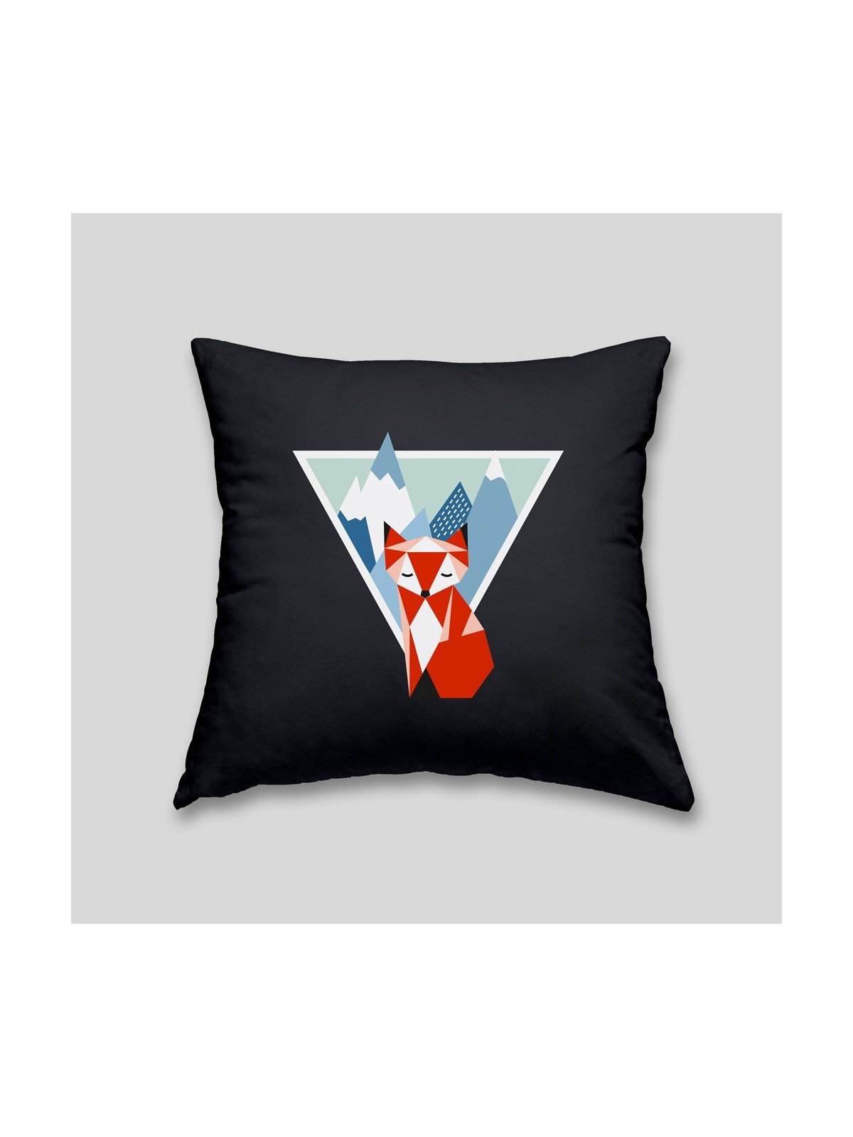 Mountain fox cushion